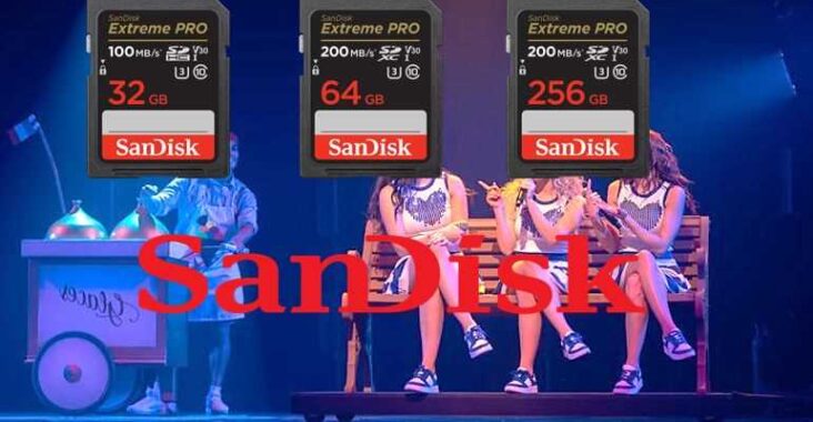 Geniet van de nieuwste K3 show Kom erbij met een SanDisk Extreme Pro geheugenkaart.