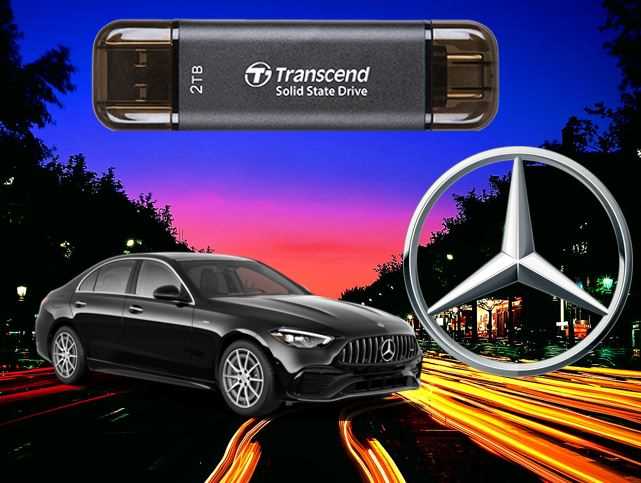 De beste USB stick voor in de auto is de Transcend ESD310 Solid State Drive.