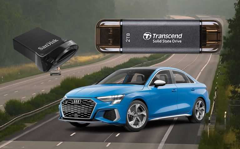 Er zijn diverse voorbeelden van goede USB sticks voor in de auto.